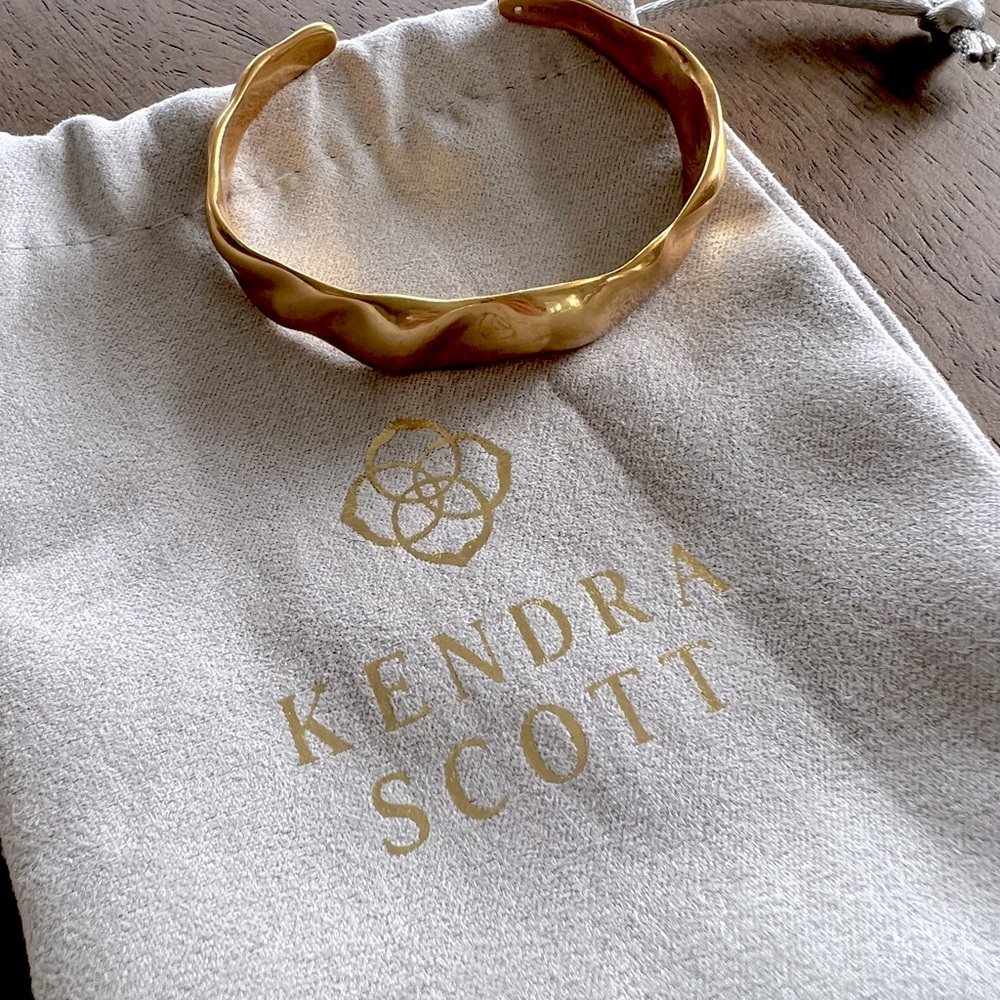 Kendra Scott Holland Cuff Bracelet Vintage Gold